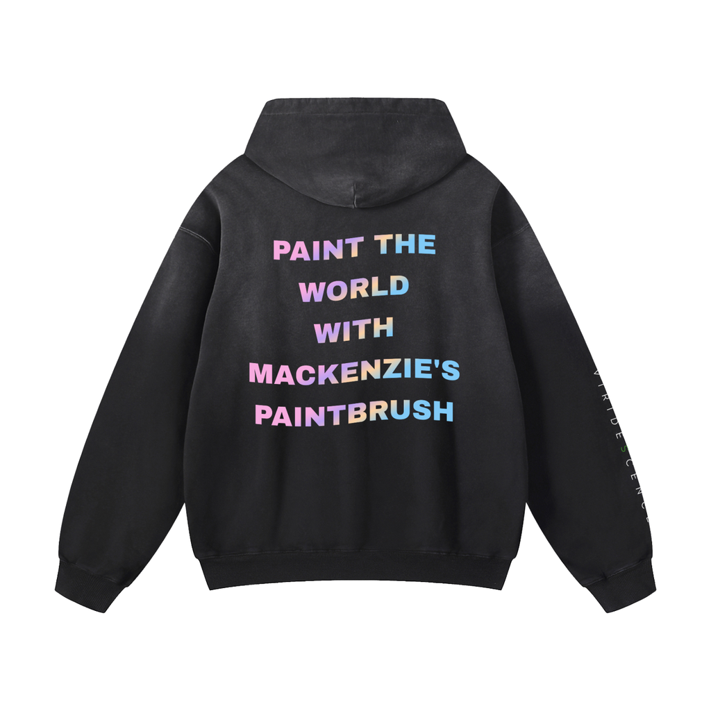 ‘Mackenzie's Paintbrush’ Sun-Faded Hoodie