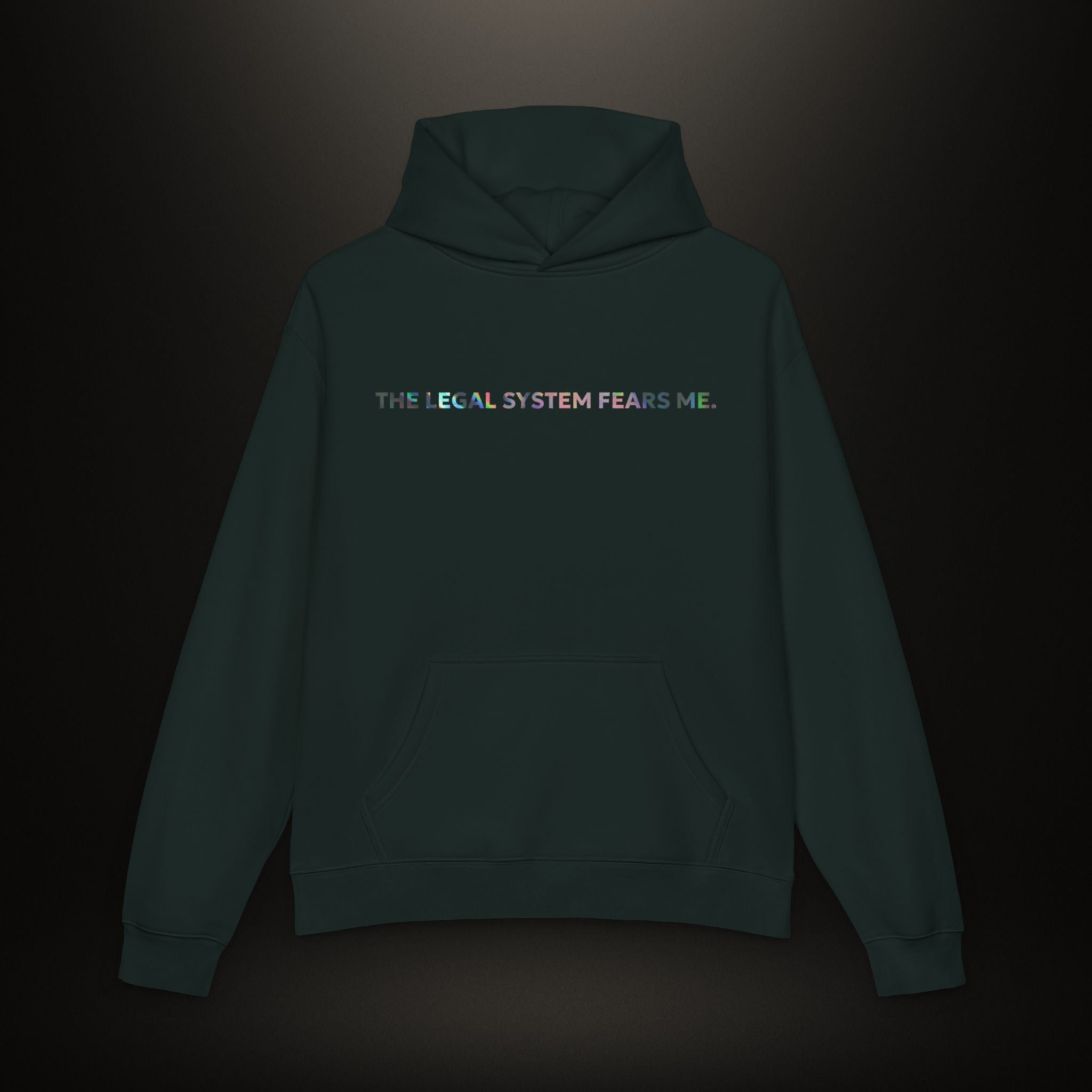 MS Collection 'The Legal System Fears Me' Relaxed Hoodie