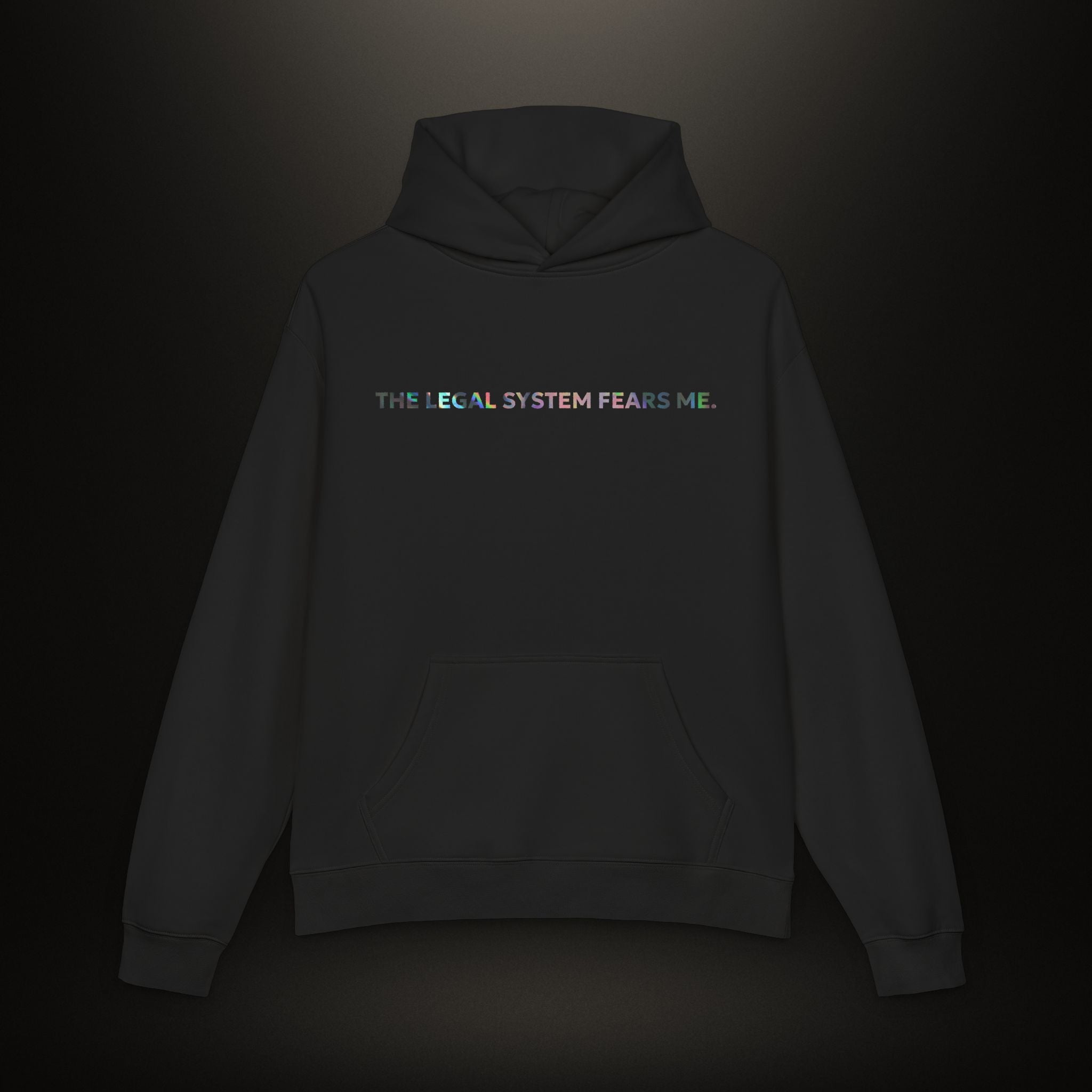 MS Collection 'The Legal System Fears Me' Relaxed Hoodie