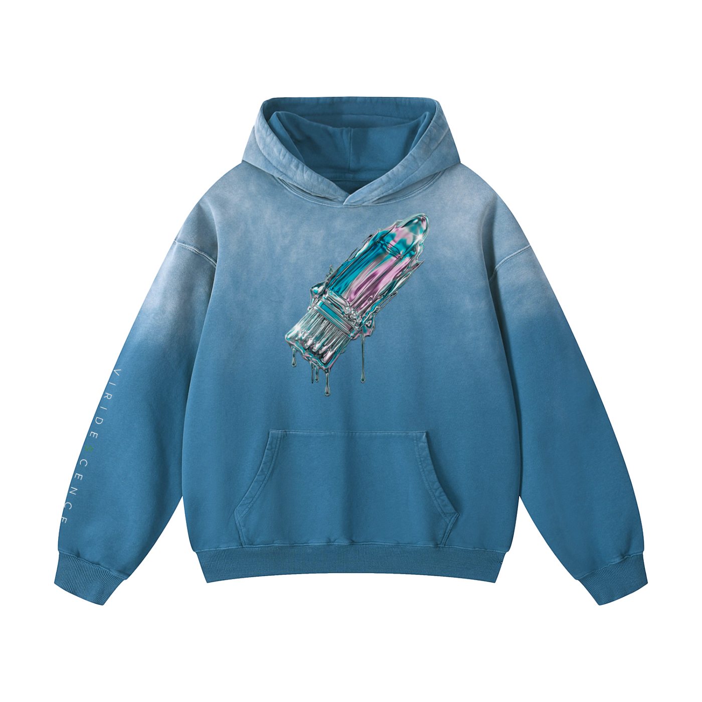 ‘Mackenzie's Paintbrush’ Sun-Faded Hoodie