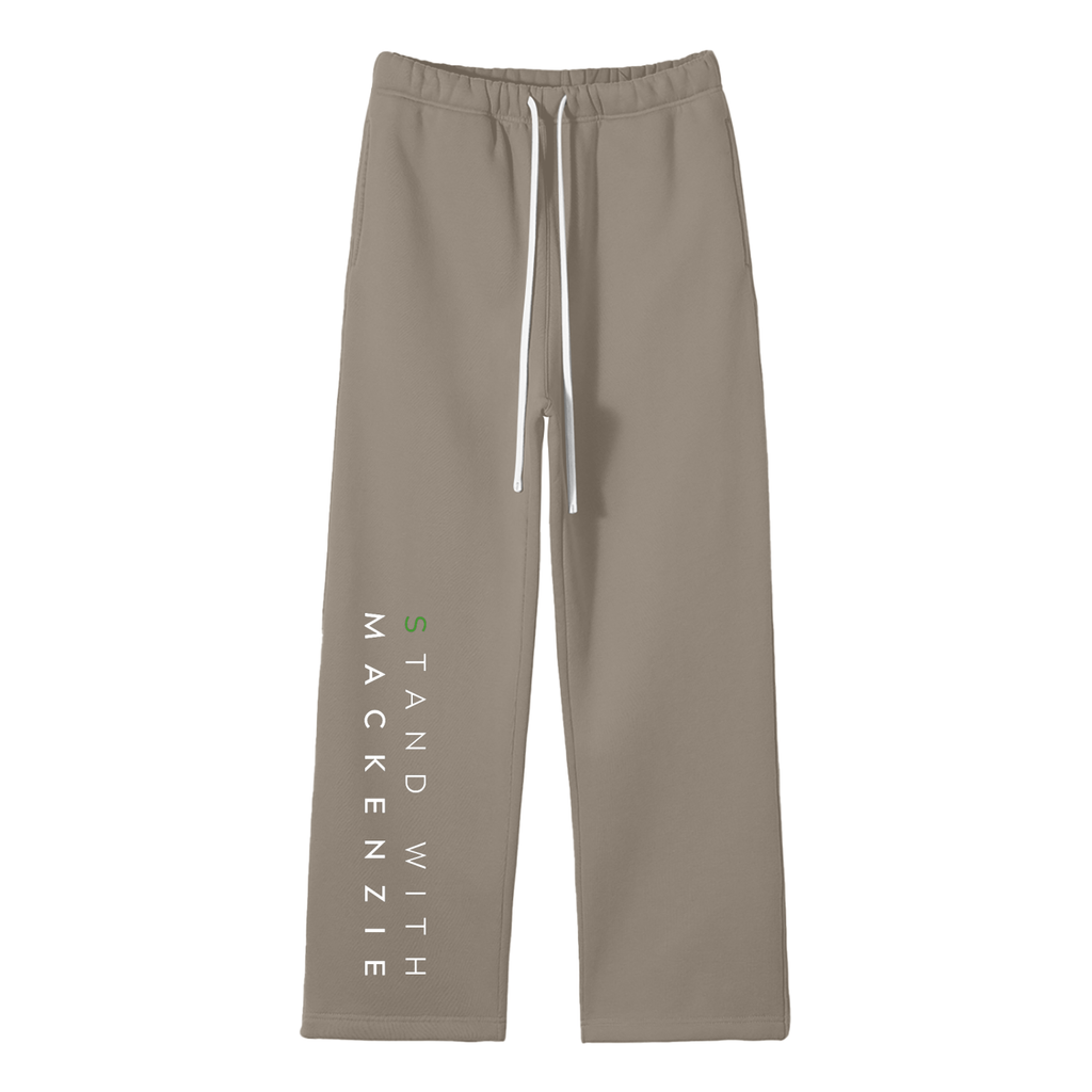 'Stand With Mackenzie' Straight Leg Sweats
