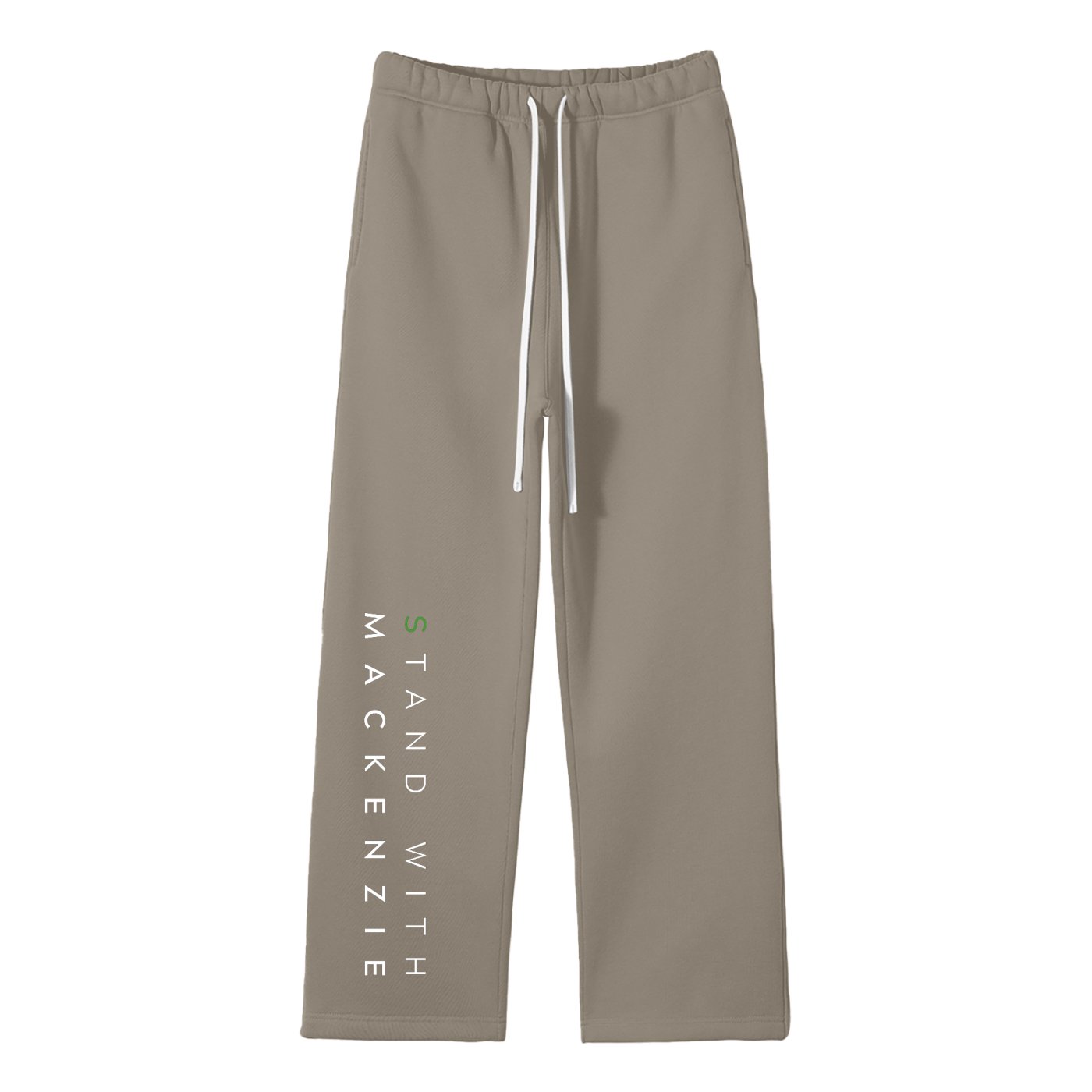 'Stand With Mackenzie' Straight Leg Sweats