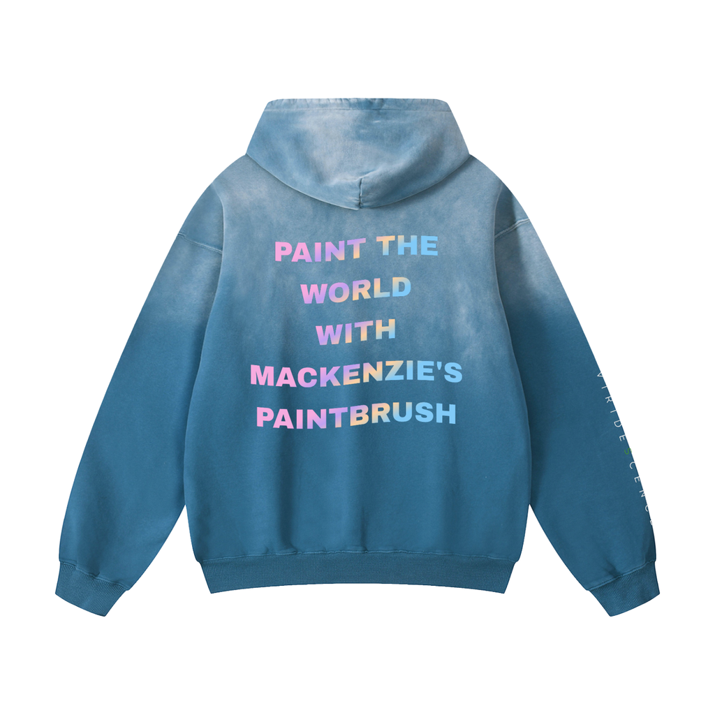 ‘Mackenzie's Paintbrush’ Sun-Faded Hoodie