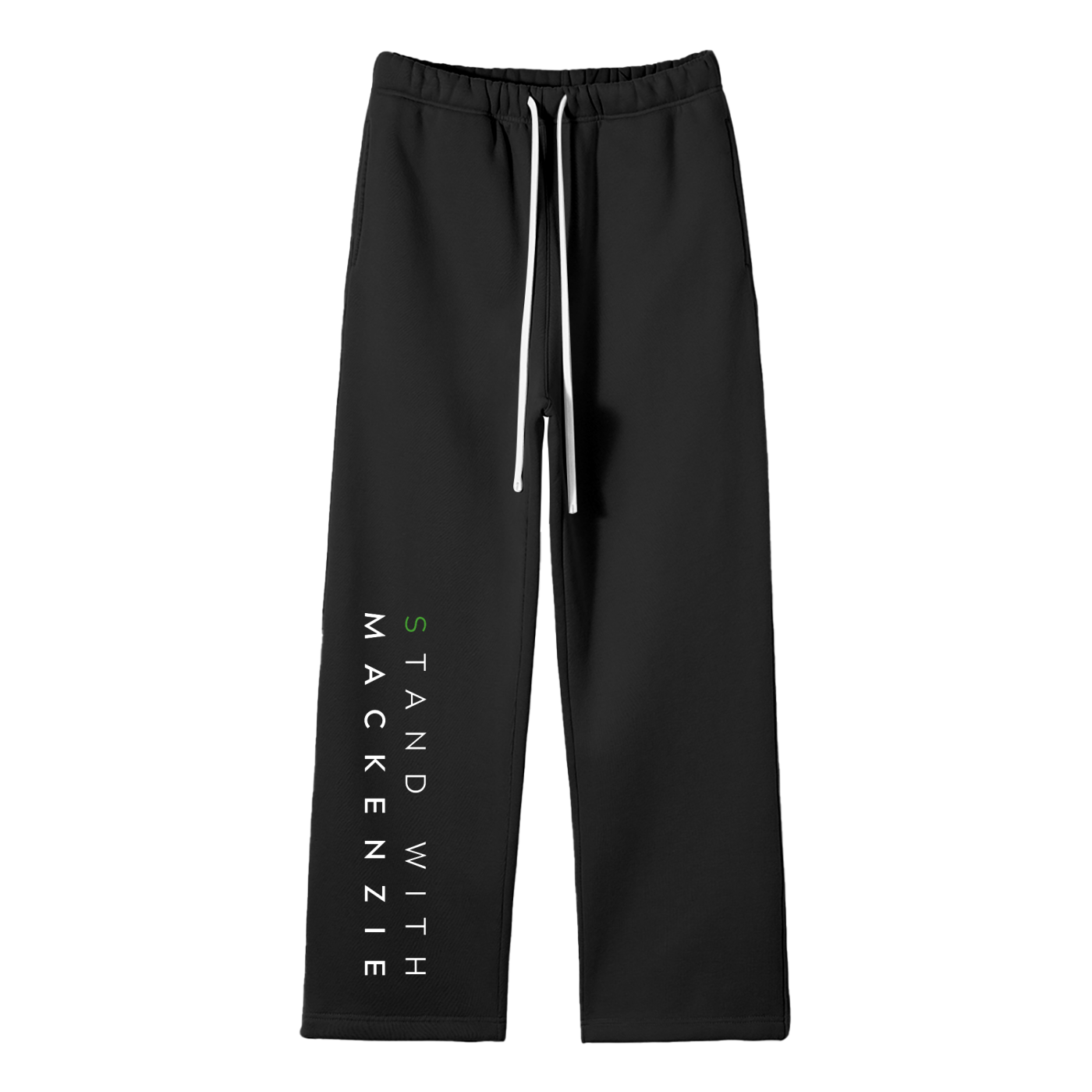 'Stand With Mackenzie' Straight Leg Sweats
