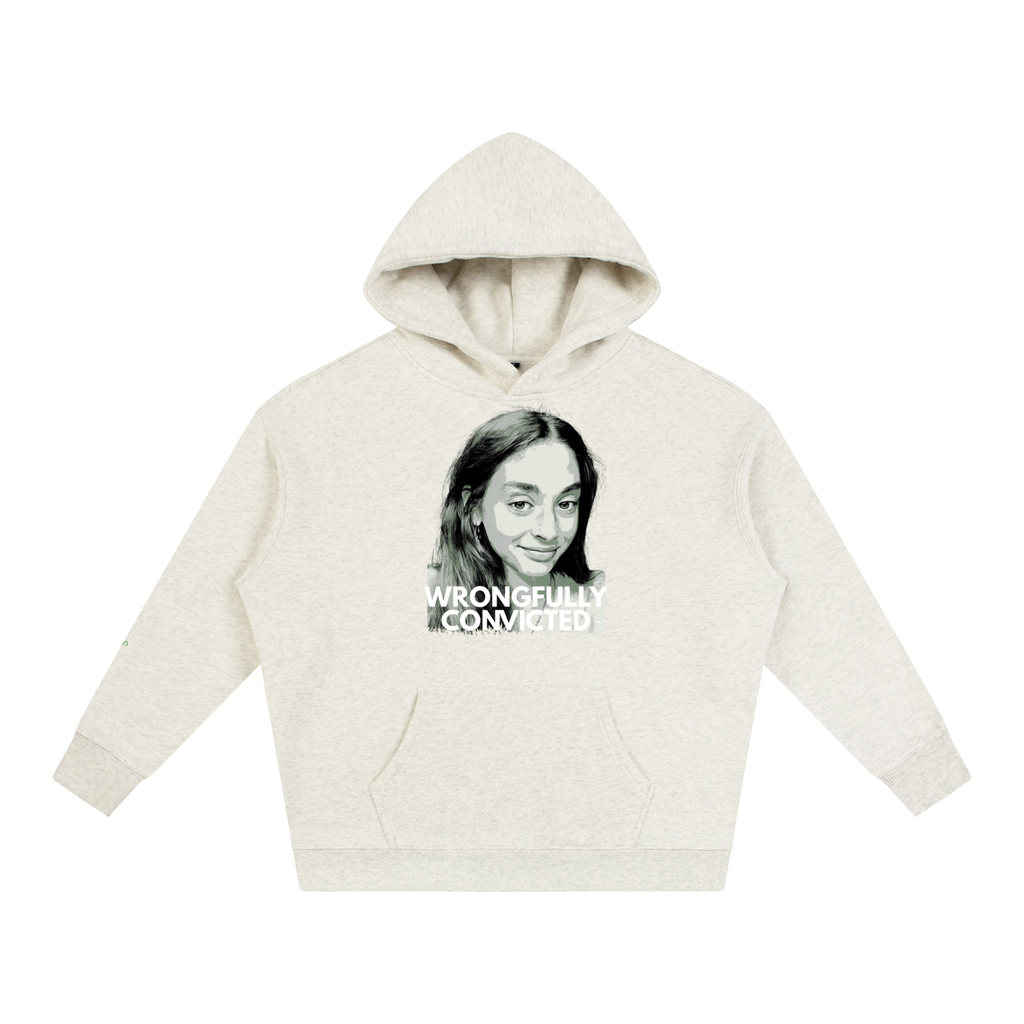 'WRONGFULLY CONVICTED' Fleece Oversized Hoodie