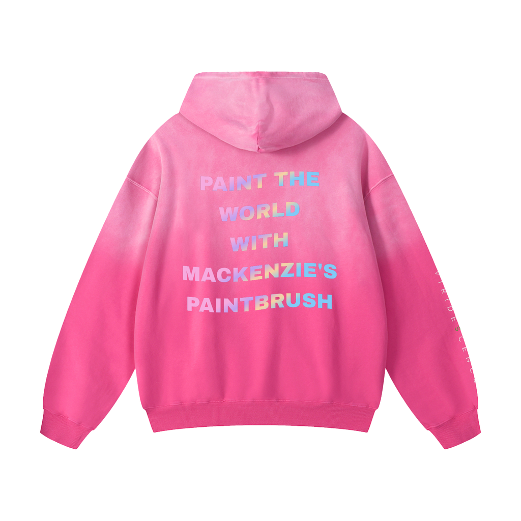 ‘Mackenzie's Paintbrush’ Sun-Faded Hoodie