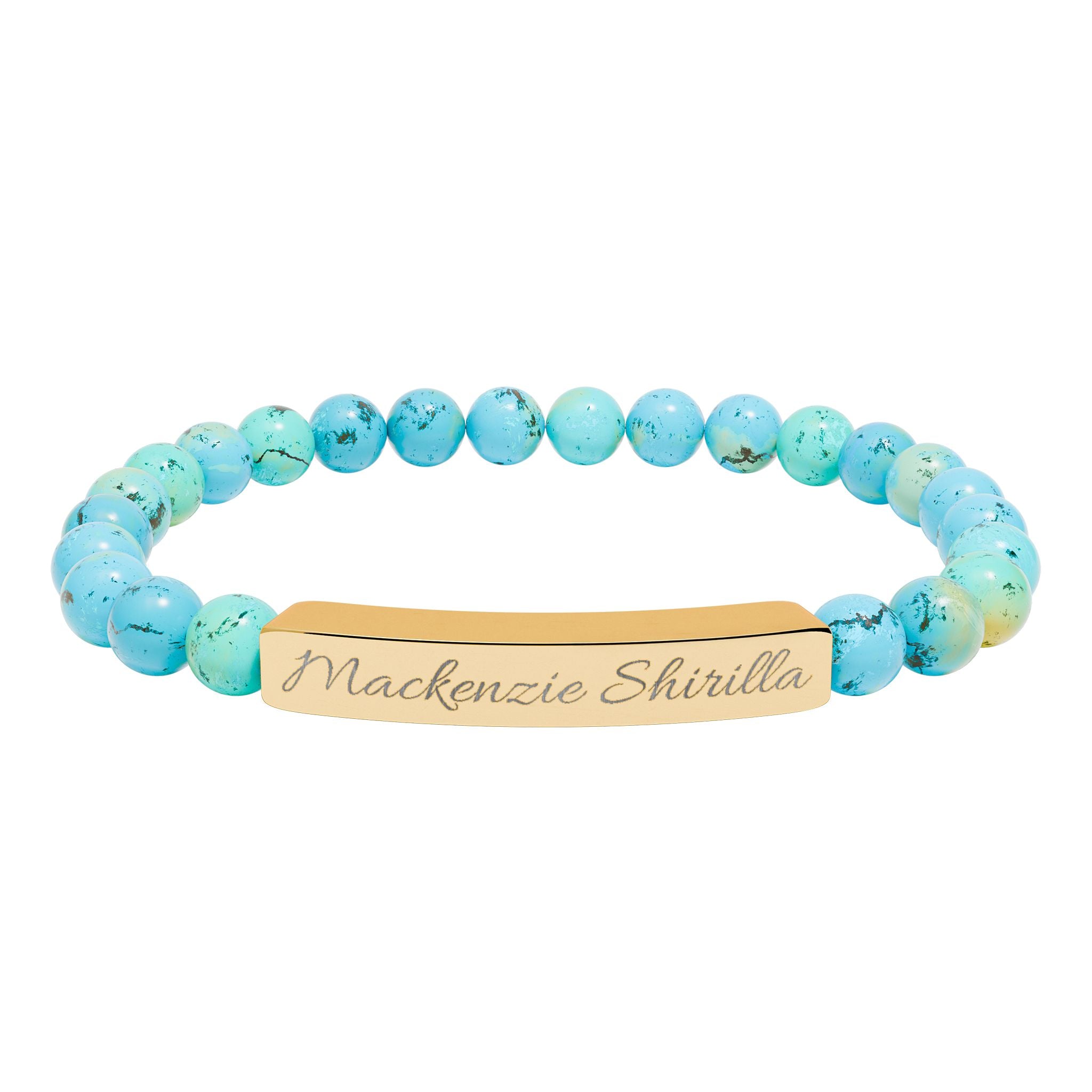 'Mackenzie Shirilla' Engraved Crystal Bracelet