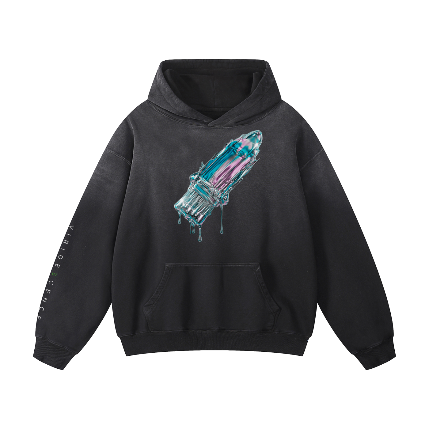 ‘Mackenzie's Paintbrush’ Sun-Faded Hoodie