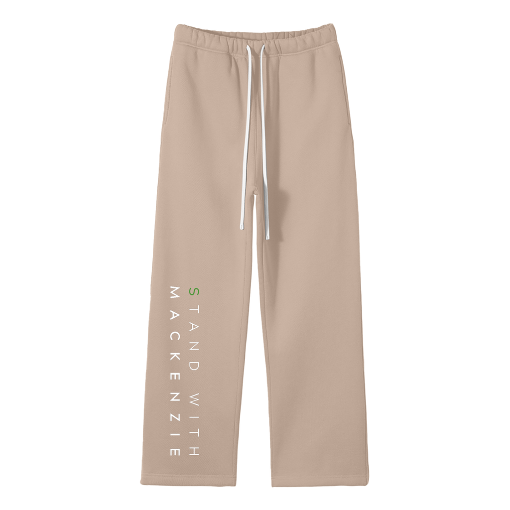 'Stand With Mackenzie' Straight Leg Sweats