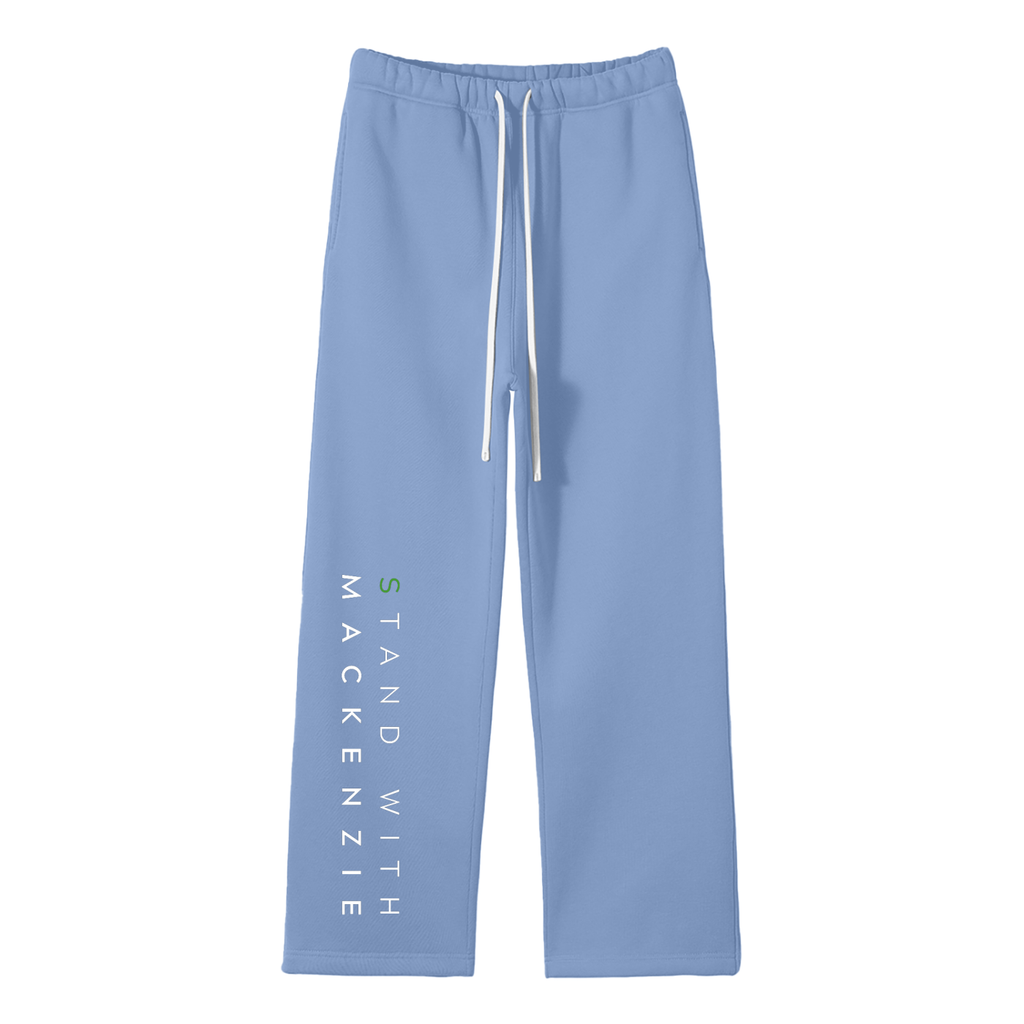 'Stand With Mackenzie' Straight Leg Sweats