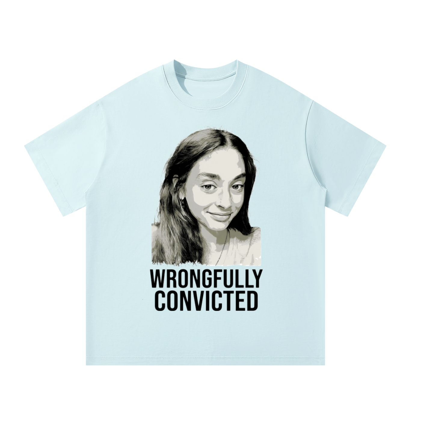 'WRONGFULLY CONVICTED' Premium Oversized Tee