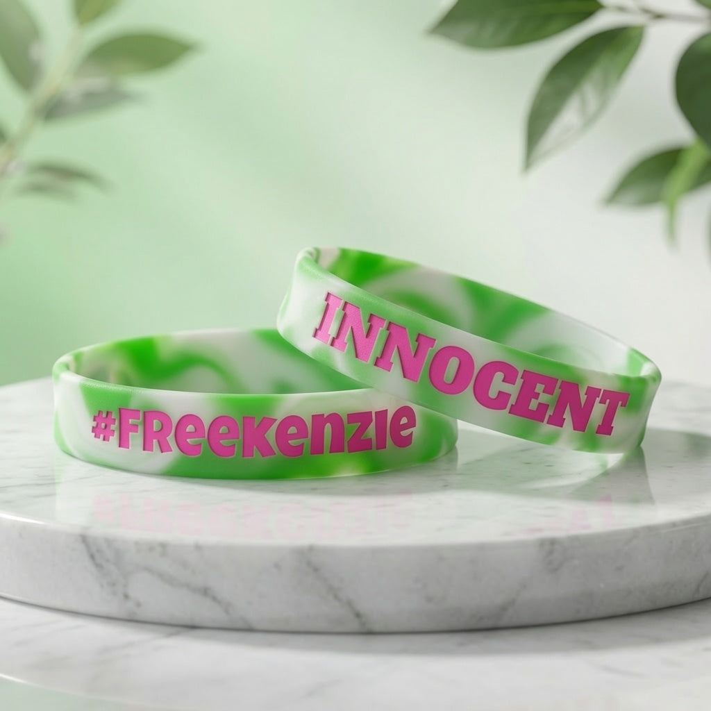'#FreeMackenzieShirilla' Silicone Wristband (June 2026 Release)