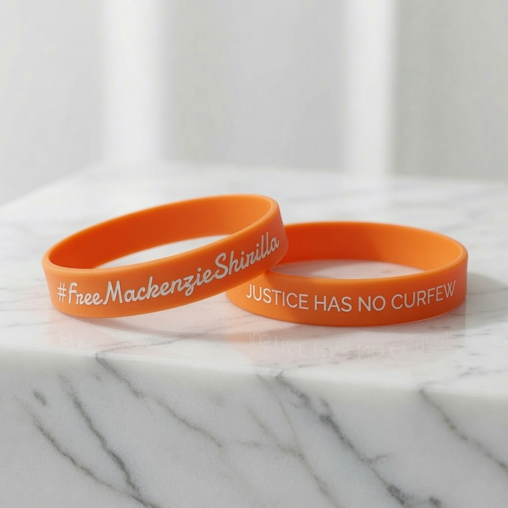 '#FreeMackenzieShirilla' Silicone Wristband (June 2026 Release)